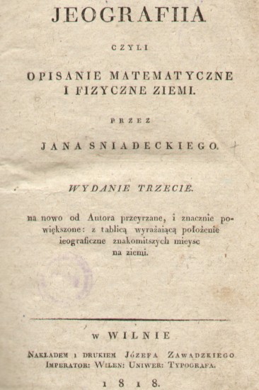 SniadeckiJeogr